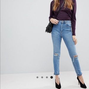 ASOS slim mom jeans